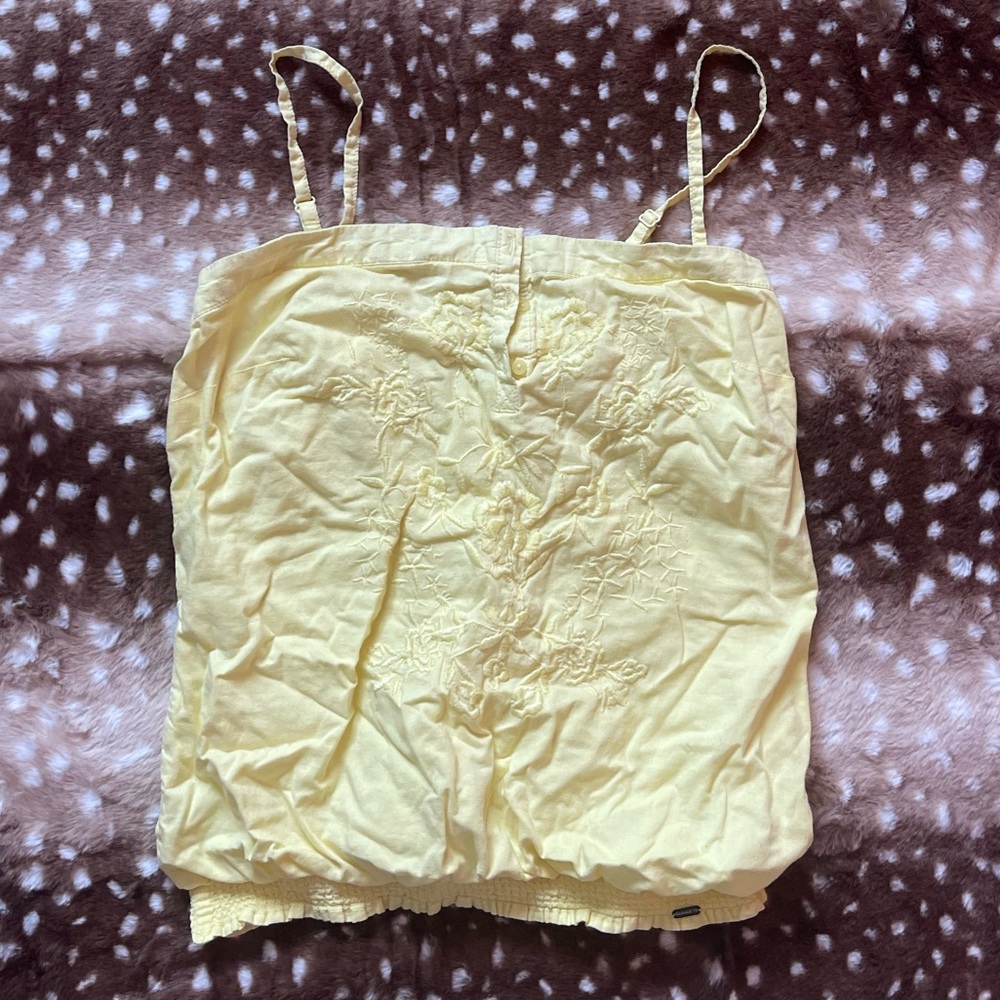 Y2K Garage yellow tank